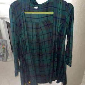 Womens Old Navy Flannel Dress
